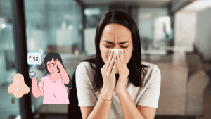 Smelling a corpse-like odor and having black nasal discharge could be signs of diabetes