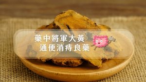 痔瘡與便秘怎麼辦？中藥大黃與《消痔丸》有幫助