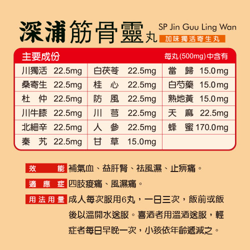 深浦筋骨靈丸 3 深浦筋骨靈丸:圖片 3